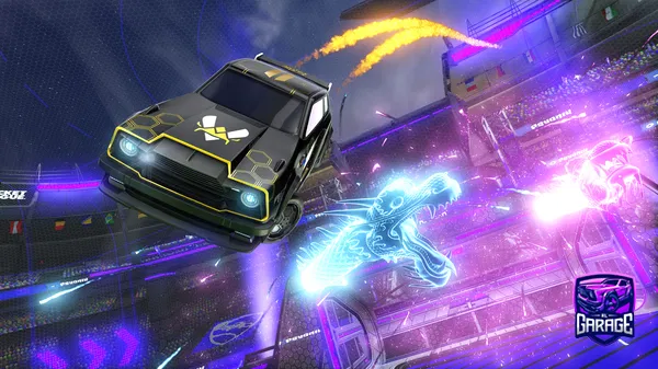 A Rocket League car design from SAGETRL