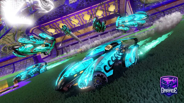 A Rocket League car design from DearSilkkos