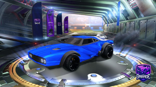 A Rocket League car design from V1P3RZ