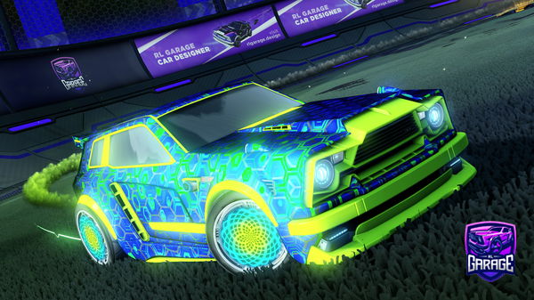 A Rocket League car design from Froisee