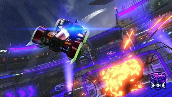 A Rocket League car design from RLGarage