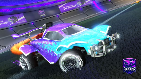 A Rocket League car design from NxtJvcob