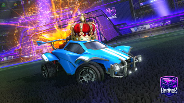 A Rocket League car design from Lausoccersports