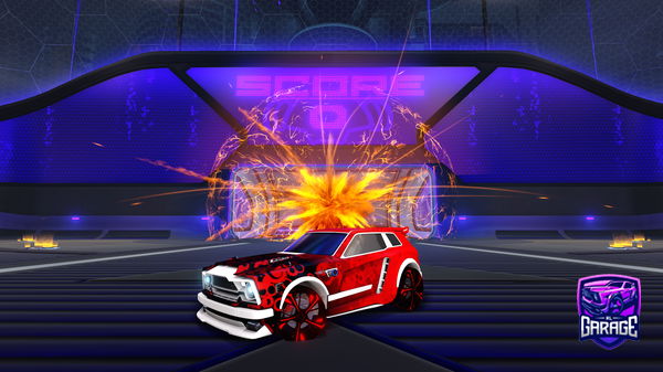 A Rocket League car design from rxptor9935