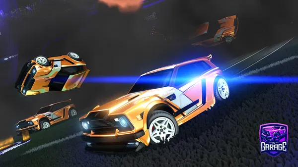 A Rocket League car design from Crizmus