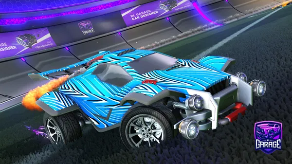 A Rocket League car design from DJf