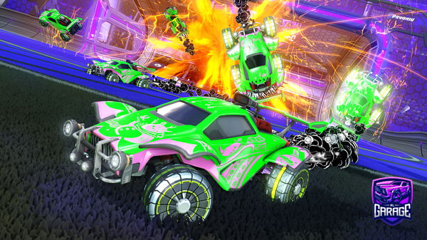 A Rocket League car design from BigMoistBoy