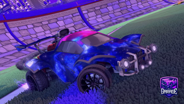 A Rocket League car design from Goldkargashik