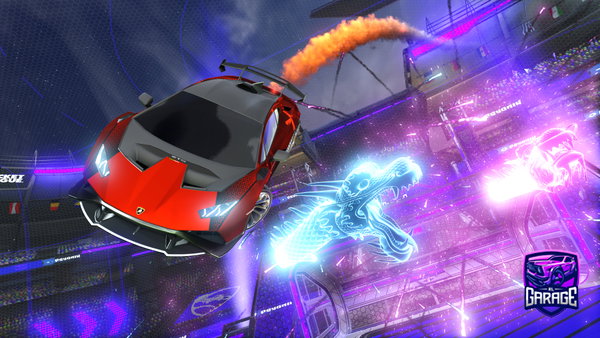 A Rocket League car design from WOLF_9955