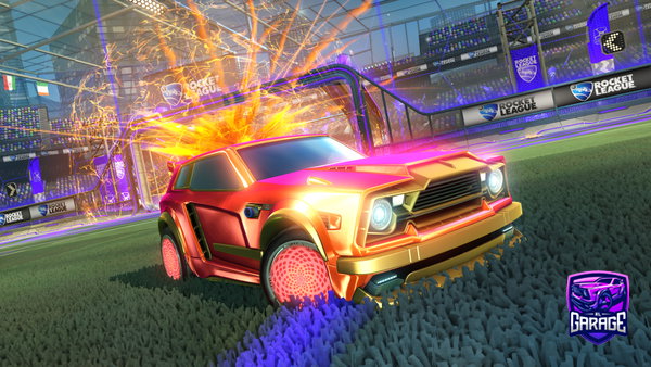 A Rocket League car design from DragonWrs18