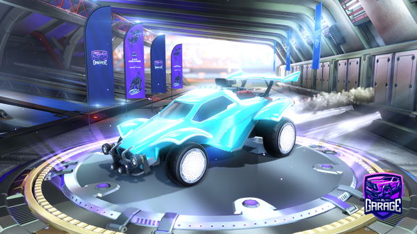 A Rocket League car design from flixcs_YT