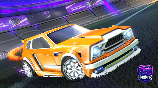 A Rocket League car design from Boubacar_999