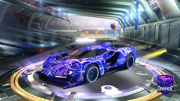 A Rocket League car design from Fulger18