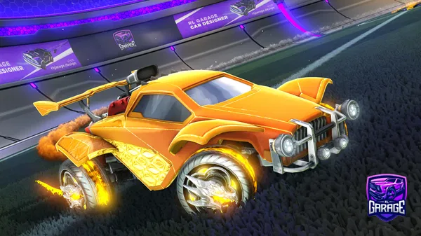 A Rocket League car design from zaddation