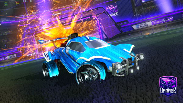 A Rocket League car design from maxluvsmax