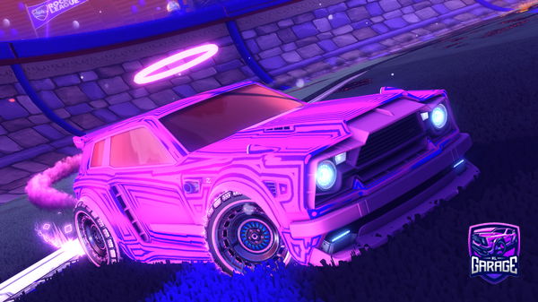 A Rocket League car design from Pigeon_Airwaves