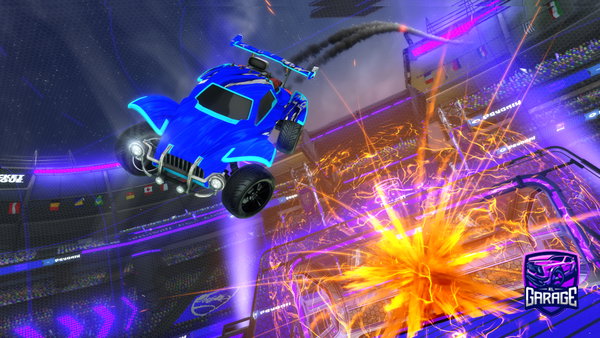 A Rocket League car design from sandeross