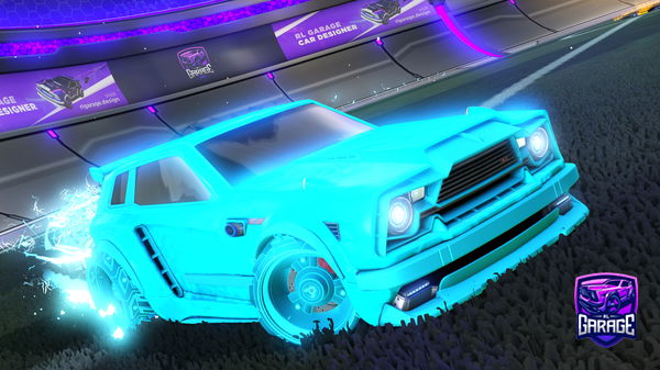 A Rocket League car design from Bellyy_Bean