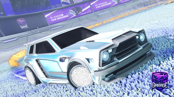 A Rocket League car design from Telleks