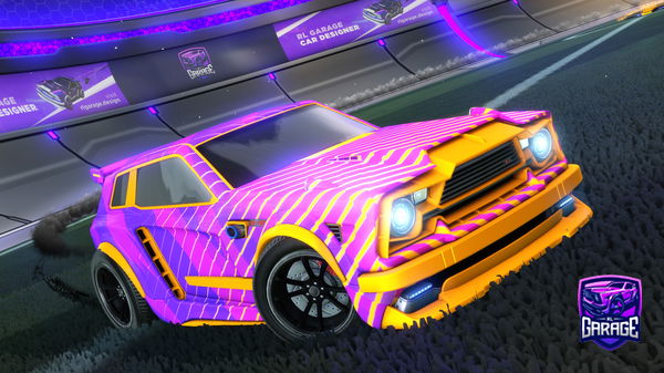 A Rocket League car design from Nagata