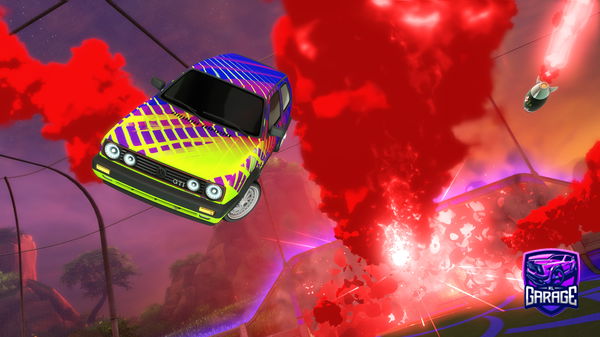 A Rocket League car design from Freekandel