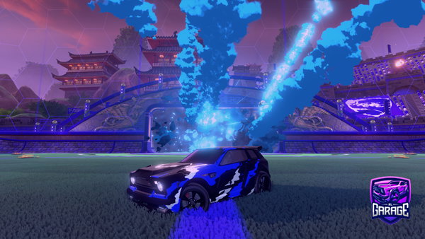 A Rocket League car design from Einfach_Bastii