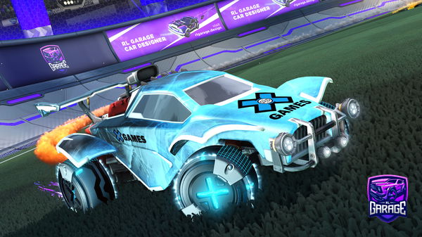 A Rocket League car design from E-boi7908
