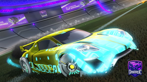 A Rocket League car design from Sotumney