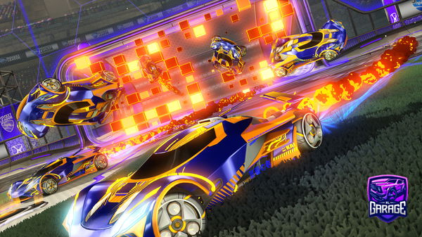 A Rocket League car design from TicTacTechAttack