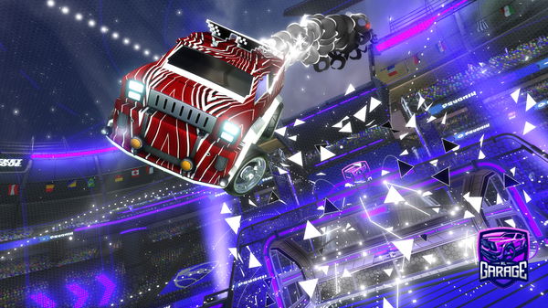 A Rocket League car design from kurwanator