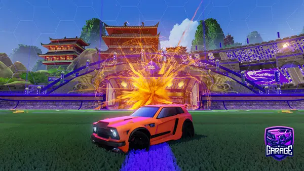 A Rocket League car design from windmillhead