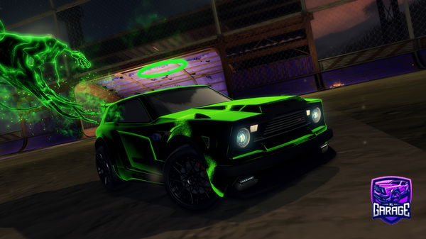 A Rocket League car design from NarutoKurama