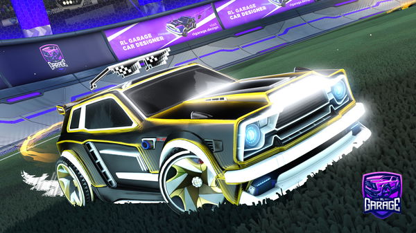 A Rocket League car design from Mattattack0820