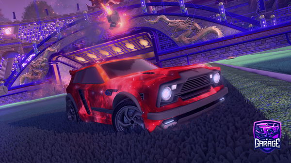 A Rocket League car design from TheKingKerellos