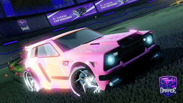 A Rocket League car design from Lightspeed422