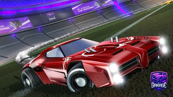 A Rocket League car design from VTX_pookie