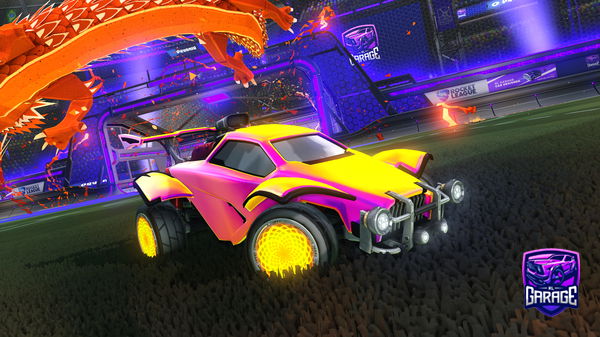 A Rocket League car design from Riqiol