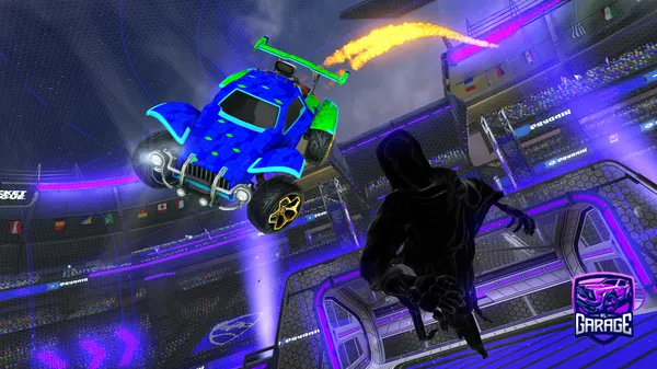 A Rocket League car design from UNMassivE