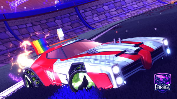 A Rocket League car design from Slime-rancher