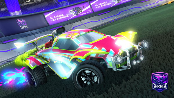 A Rocket League car design from Davidt28