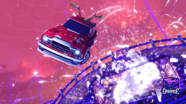 A Rocket League car design from moistj