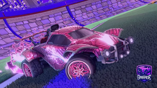 A Rocket League car design from Spintobeans