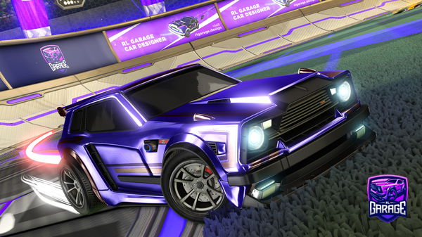 A Rocket League car design from GWsharky28