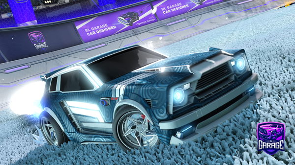 A Rocket League car design from WarrantBulb4761