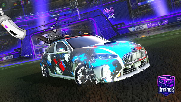 A Rocket League car design from Jam_ware