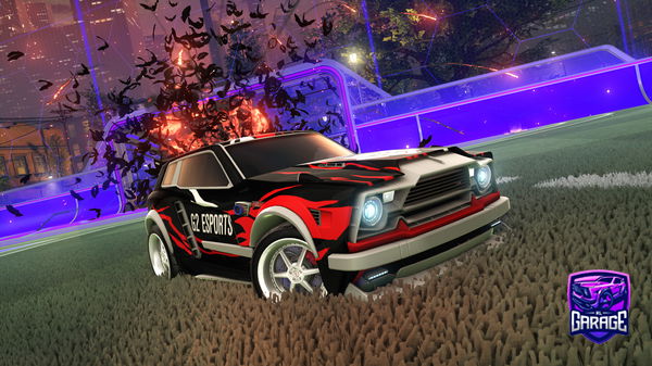 A Rocket League car design from Wolfik244