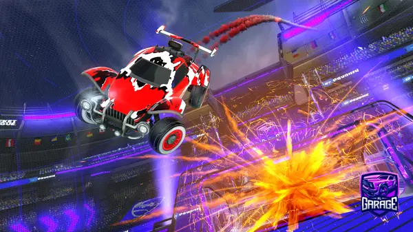 A Rocket League car design from MarYo-