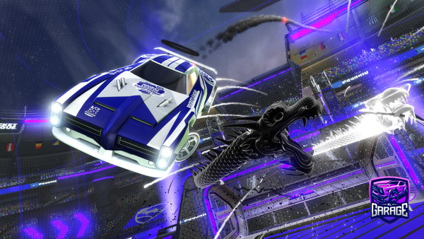 A Rocket League car design from FL4YC0N
