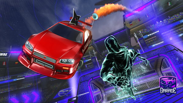 A Rocket League car design from jut203
