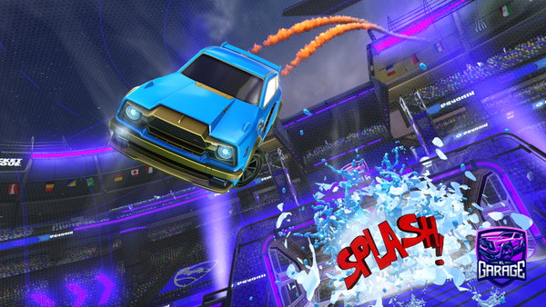 A Rocket League car design from SafaladKa